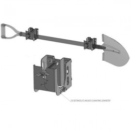 THE BUSH COMPANY SHOVEL MOUNT BRACKET ASSEMBLY FOR ALPHA TENT