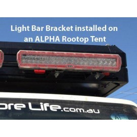 THE BUSH COMPANY SPOTLIGHT/LIGHTBAR BRACKET FOR ALPHA TENT