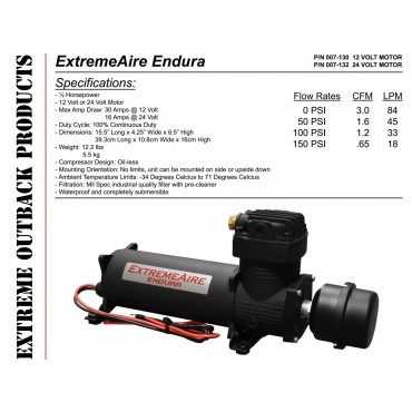 ExtremeAire Endura 12V Compressor