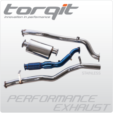 Torqit 3″ SINGLE EXIT EXHAUST FOR 79 SERIES 4.5L DUAL CAB