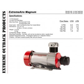 EXTREMEAIRE MAGNUM 12 VOLT COMPRESSOR